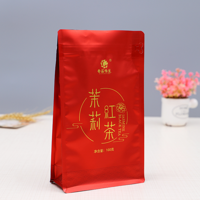 Plastic tea packaging bag